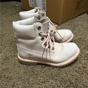Timberland Blush Pink Ankle Boots